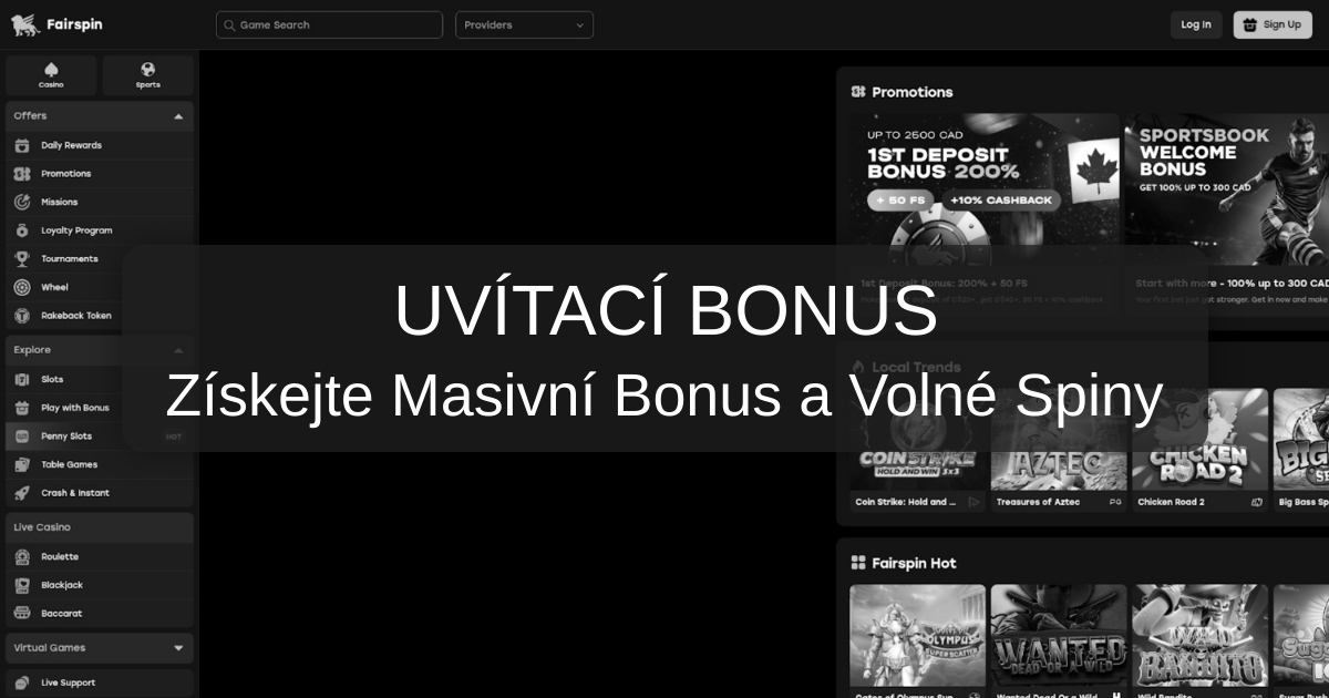 Fairspin Casino Česká republika