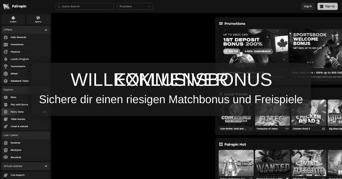 Fairspin Casino Deutschland